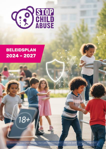 Cover van Stichting Stop Child Abuse's Beleidsplan van 2024-2027