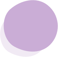 Purple approximate circle shape